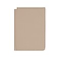 VINGA Baltimore RCS recycled polyester RFID passport cover, greige