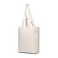 VINGA Hilo AWARE™ recycled canvas zip tote, off white