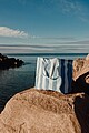 VINGA Lagoa GRS beach bag, light blue