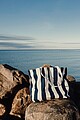 VINGA Lagoa GRS beach bag, navy