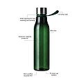 VINGA Lean RCS RPET waterbottle 800 ML, green