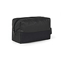 VINGA Livorno GRS recycled polyester toiletry bag, black