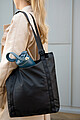 VINGA Livorno GRS recycled polyester tote, black