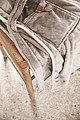 VINGA Louis luxury plush RPET robe size S-M