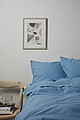 VINGA Marston OCS organic cotton bed linen, 4 pcs set, blue