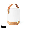 VINGA Narni RCS recycled ABS lantern, brown, white