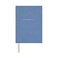 VINGA One memory a day GRS recycled paper journal, blue