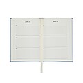 VINGA One memory a day GRS recycled paper journal, blue
