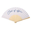VINGA Out of office hand fan, white