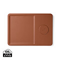 VINGA Timo RCS desk charger and accessory tray, brown