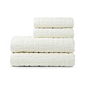 VINGA Verso OCS organic cotton towel, 4 pcs set, natural