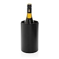 Vino RCS certified recycled stainless steel wine bucket, black