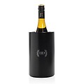 Vino RCS certified recycled stainless steel wine bucket, black