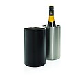Vino RCS certified recycled stainless steel wine bucket, black