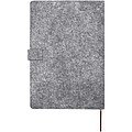 Viviana A5 recycled felt and cork notebook, natural