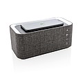 Vogue wireless charging speaker, grey
