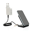 VoltPerch RCS recycled plastic 15W magnetic wireless charger, black