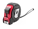 VULCANO tape measure 7,5 metres, red