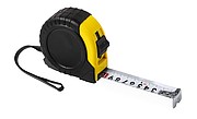 VULCANO tape measure 7,5 metres, yellow