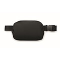 Waist bag in 210D polyester, black