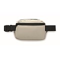 Waist bag in 210D polyester, off white
