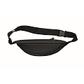 Waist bag in 600D RPET, black