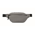 Waist bag in 600D RPET, stone grey