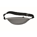 Waist bag in 600D RPET, stone grey