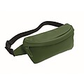 Waist pack in 600D RPET, dark green