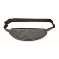 Waist pack in 600D RPET, stone grey