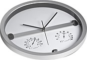 Wall clock, half display printable