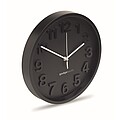 Wall clock in PP, black