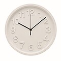 Wall clock in PP, white