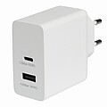 Wall plug, white