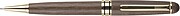 Walnut wooden twist ballpen Noa, brown