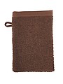 washcloth 16 x 21 cm, 500 gr/m2 Brown