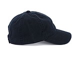Washed light cap, black
