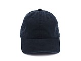 Washed light cap, black