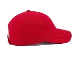 Washed light cap, red