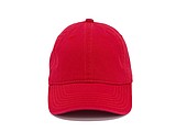 Washed light cap, red