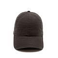 Washed slub cap, grey