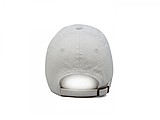 Washed slub cap, white