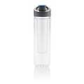 Water bottle with infuser blue