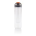 Water bottle with infuser orange