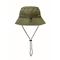 Water repellent fisherman hat, army green