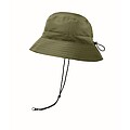 Water repellent fisherman hat, army green