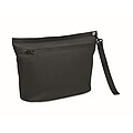 Water-resistant documents bag, black