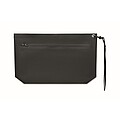 Water-resistant documents bag, black