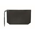 Water-resistant documents bag, black