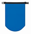 Waterproof bag in PVC. Capacity 10L, with adjustable shoulder strap.